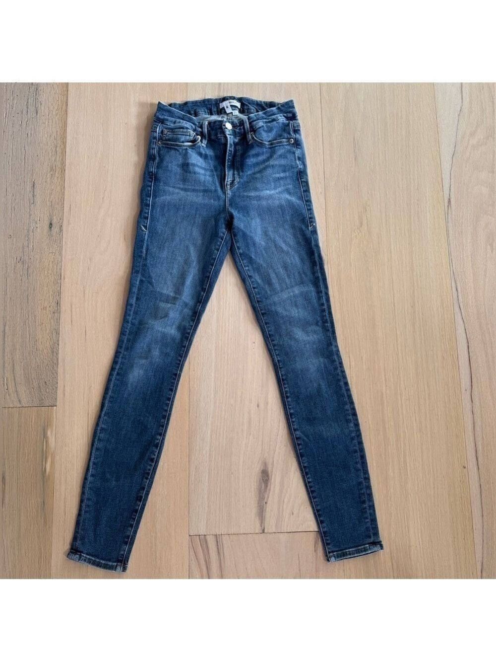 Good American Good Legs Jeans Denim Medium Wash Size 26